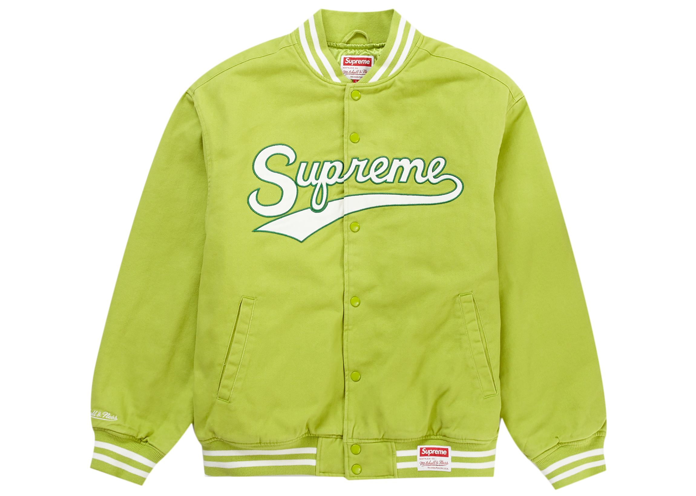 Supreme Mitchell Ness Varsity Jacket