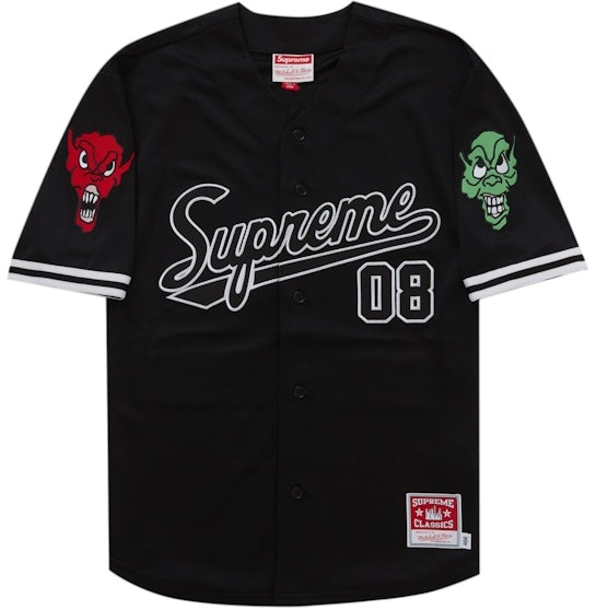 supreme-mitchell-and-ness-downtown-hell-baseball-jersey-black