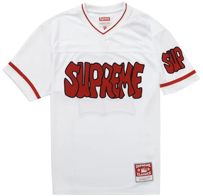 Supreme Mitchell & Ness 白色足球球衣 Buy Supreme Mitchell & Ness 白色足球球衣