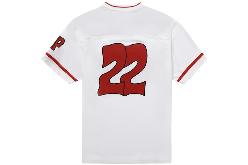 Supreme Mitchell & Ness Football Jersey White 圖 2