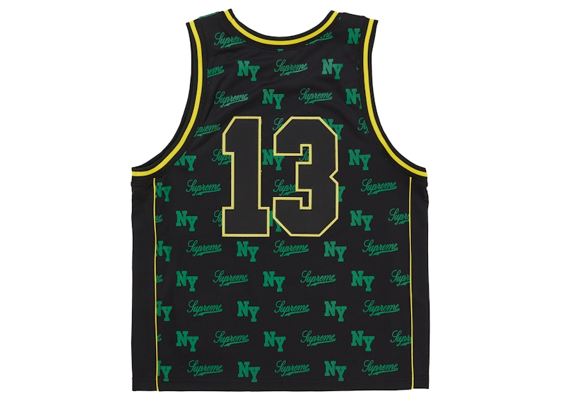 Order Supreme Mitchell & Ness 字母篮球背心 黑色