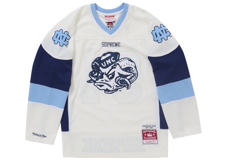 Supreme Mitchell & Ness NCAA Hockey Jersey White