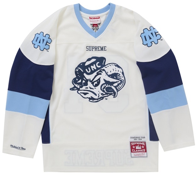 supreme-mitchell-and-ness-ncaa-hockey-jersey-white