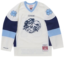 Supreme Mitchell & Ness NCAA Hockey Jersey White Supreme Mitchell & Ness NCAA Hockey Jersey White