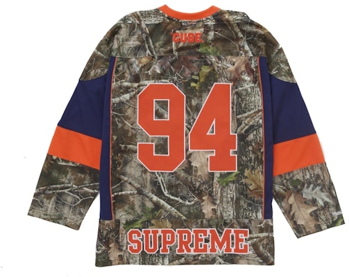 Supreme Mitchell & Ness NCAA 冰球球衣 樹林迷彩款 Order Supreme Mitchell & Ness NCAA 冰球球衣 樹林迷彩款