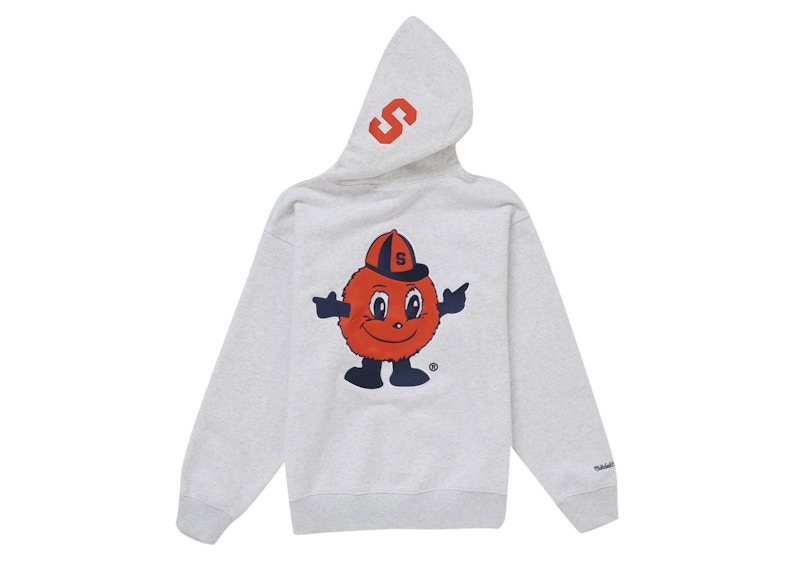 Supreme Mitchell & Ness NCAA Hooded Sweatshirt Ash Grey 圖 3