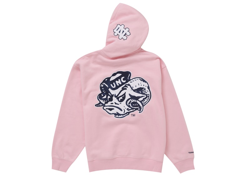Supreme Mitchell & Ness NCAA Hooded Sweatshirt Pink 圖 3