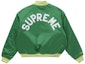 Buy Supreme Mitchell & Ness Satin Varsity Jacket (FW24) Green