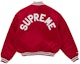 Buy Chaqueta Varsity Satinada Roja Supreme Mitchell & Ness (FW24).