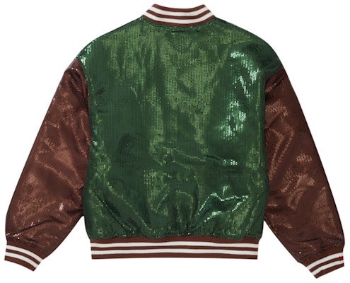 至高 Mitchell & Ness 亮片綠色校隊夾克 Order 至高 Mitchell & Ness 亮片綠色校隊夾克