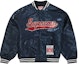 Buy Jaket Supreme Mitchell & Ness Sequin Varsity Navy