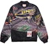 Buy Supreme Mitchell & Ness Stadium Satin Varsity Jacket Hitam