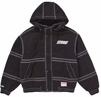 Supreme Mitchell & Ness Twill Stadium Jacket Black Supreme Mitchell & Ness Twill Stadium Jacket Black