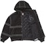Order Supreme Mitchell & Ness Twill Stadium Jacket Black