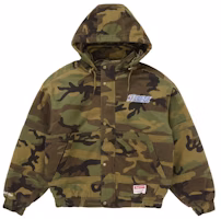 Supreme Mitchell & Ness Twill Stadium Jacket Camo Supreme Mitchell & Ness Twill Stadium Jacket Camo