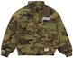 Shop Supreme Mitchell & Ness Twill Stadium Jacket Camo