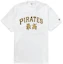 Buy Supreme MLB Kaos Tim Pittsburgh Pirates Kanji Putih