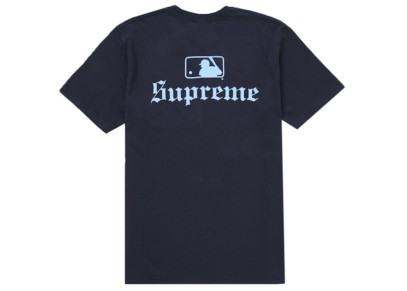 Supreme MLB Teams NY Tee Navy 圖 2