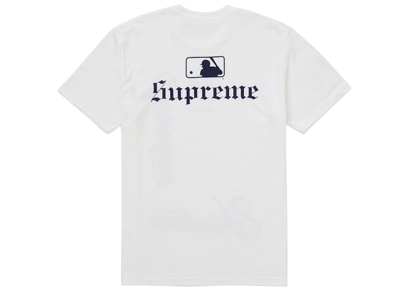 Supreme MLB Teams NY Tee White 圖 2