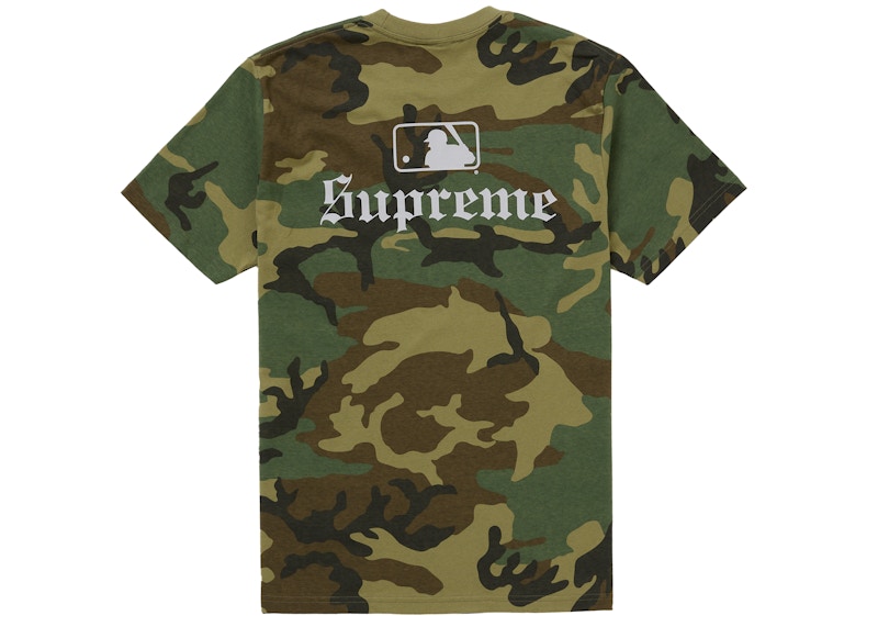 Supreme MLB Teams Sox Tee Camo 圖 2
