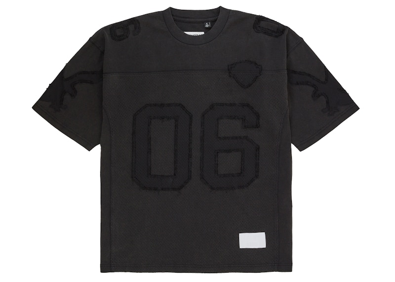 Supreme MM6 Maison Margiela Cotton Football Jersey Black