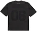 Order Supreme MM6 Maison Margiela Camiseta de Fútbol de Algodón Negra