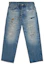 Buy Supreme MM6 Maison Margiela Jeans Azul Holgado Desgastado Selvedge