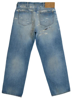 Supreme MM6 Maison Margiela Jeans Azul Holgado Desgastado Selvedge Order Supreme MM6 Maison Margiela Jeans Azul Holgado Desgastado Selvedge