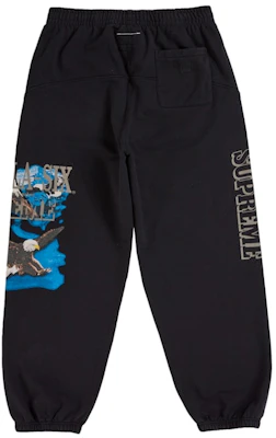 Supreme MM6 Maison Margiela Seluar Jogger Helang Hitam Shop Supreme MM6 Maison Margiela Seluar Jogger Helang Hitam