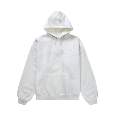 Supreme MM6 Maison Margiela Foil BOGO Hooded Sweatshirt White