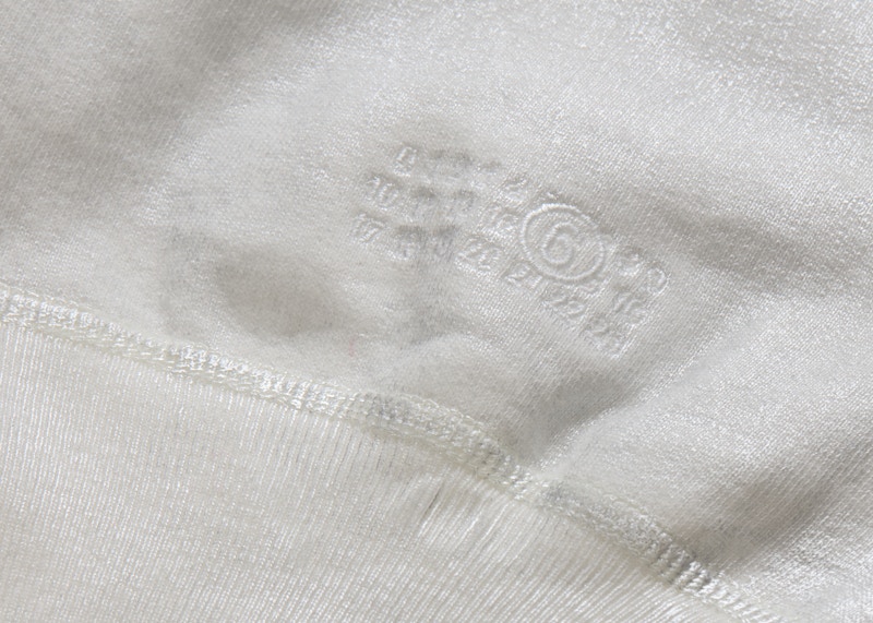 Supreme MM6 Maison Margiela Foil BOGO Hooded Sweatshirt White 圖 4