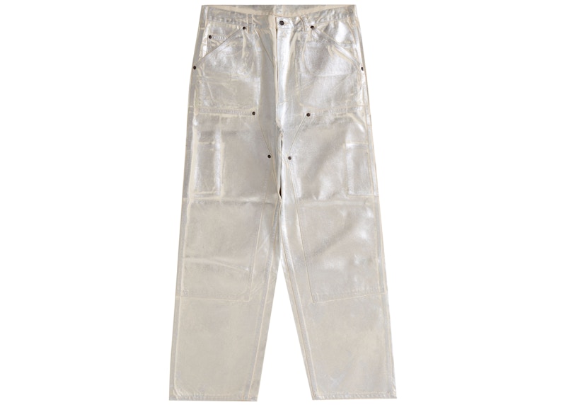 Supreme MM6 Maison Margiela Foil Double Knee Painter Pant Natural