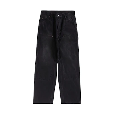 Supreme MM6 Maison Margiela Foil Double Knee Painter Pant Black