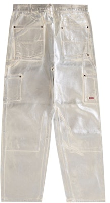 Supreme MM6 Maison Margiela Foil Double Knee Painter Pant Natural Order Supreme MM6 Maison Margiela Foil Double Knee Painter Pant Natural