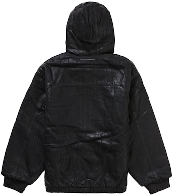 Supreme MM6 Maison Margiela Jaket Hoodie Kerja Foil Hitam Lookbook Supreme MM6 Maison Margiela Jaket Hoodie Kerja Foil Hitam
