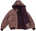 Order Supreme MM6 Maison Margiela Hooded Shearling Bomber Jacket Purple