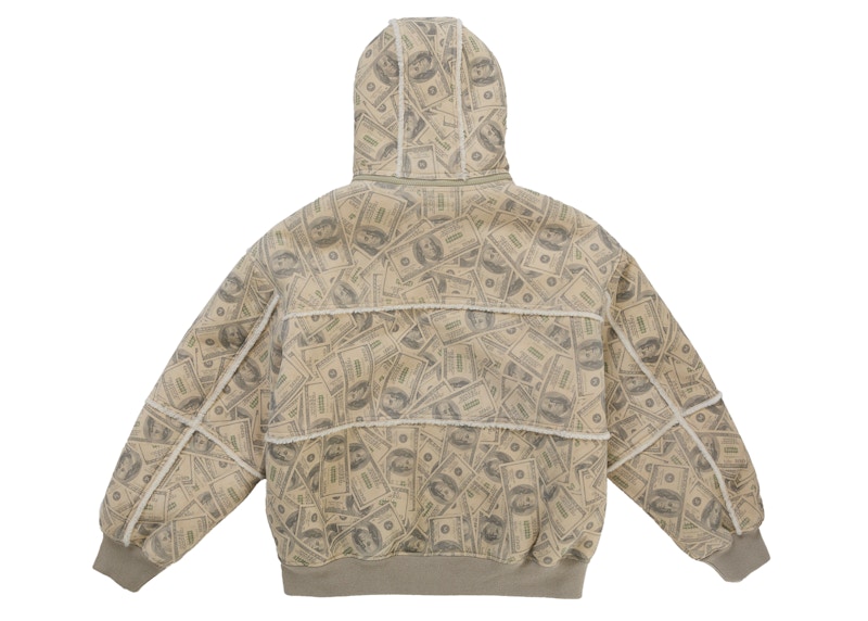 Lookbook Supreme MM6 Maison Margiela连帽羊羔毛飞行夹克 白色