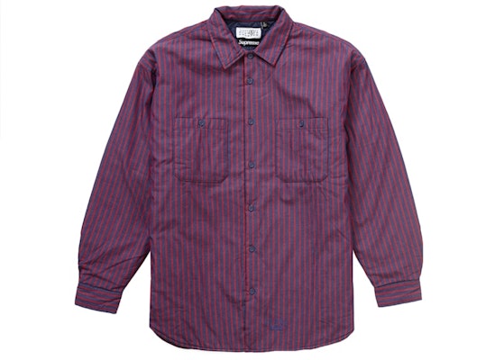Camisa Acolchada Supreme MM6 Maison Margiela a Rayas. Buy Camisa Acolchada Supreme MM6 Maison Margiela a Rayas.
