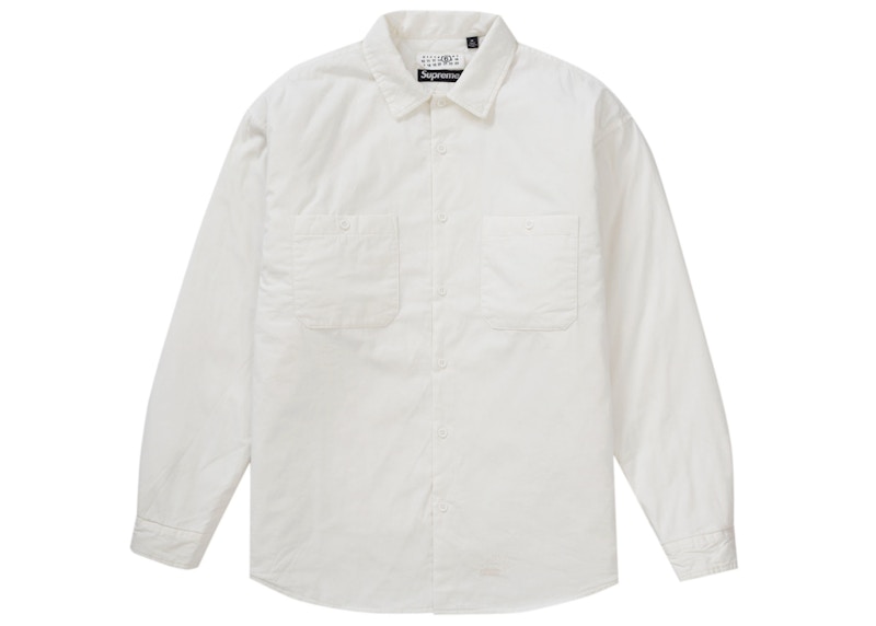 Supreme MM6 Maison Margiela Padded Shirt White