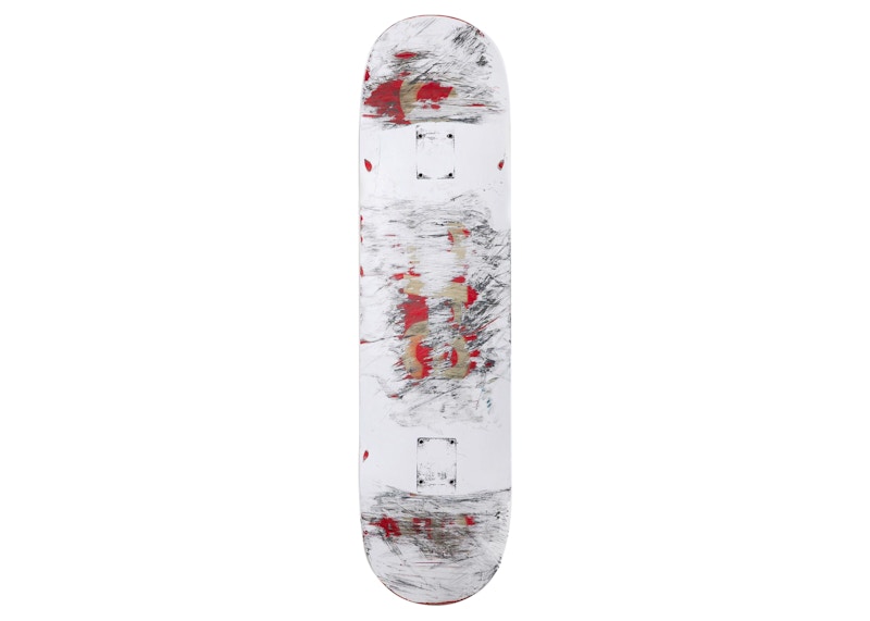 Supreme MM6 Maison Margiela Skateboard Deck White