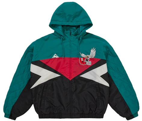 Supreme MM6 Maison Margiela 綠松石色拼接棒球外套 Buy Supreme MM6 Maison Margiela 綠松石色拼接棒球外套