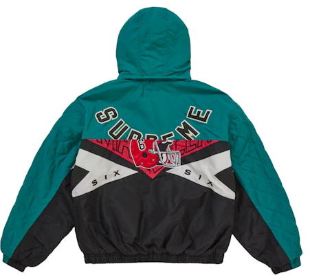 Supreme MM6 Maison Margiela 綠松石色拼接棒球外套 Lookbook Supreme MM6 Maison Margiela 綠松石色拼接棒球外套