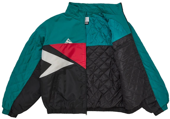 Supreme MM6 Maison Margiela 綠松石色拼接棒球外套 Purchase Supreme MM6 Maison Margiela 綠松石色拼接棒球外套