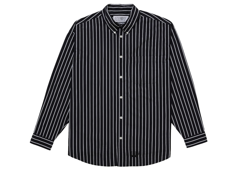 Supreme MM6 Maison Margiela Stripe Shirt Black