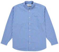 Supreme MM6 Maison Margiela Stripe Shirt Blue Supreme MM6 Maison Margiela Stripe Shirt Blue