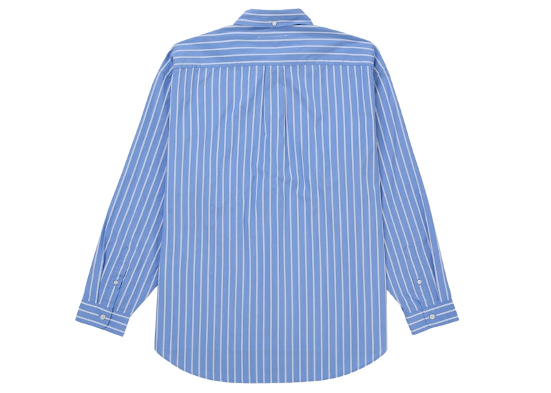 Order Supreme MM6 Maison Margiela Stripe Shirt Blue
