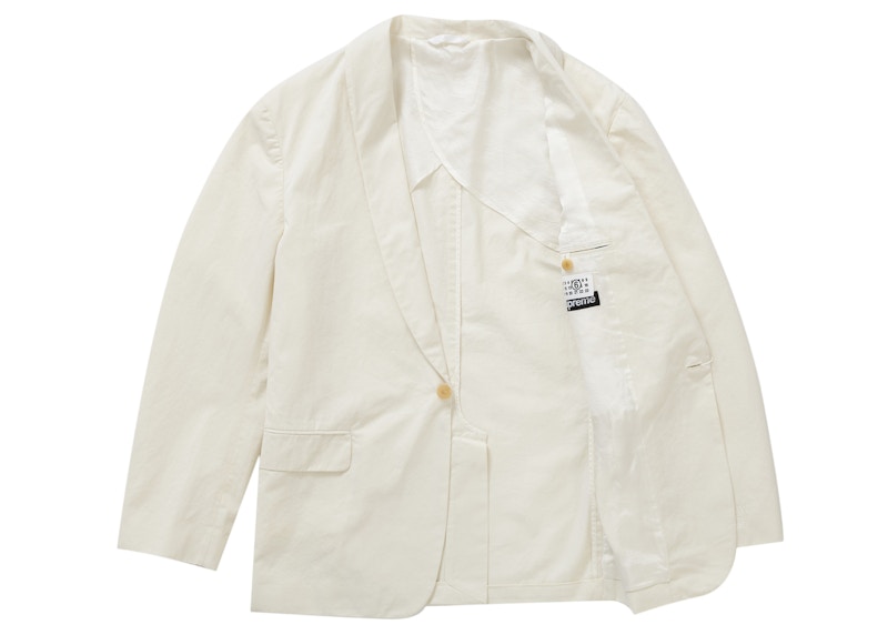 Lookbook Supreme MM6 Maison Margiela Sut Kapas Dicuci Krim