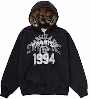 Supreme MM6 Maison Margiela Zip Up Hooded Sweatshirt Black Supreme MM6 Maison Margiela Zip Up Hooded Sweatshirt Black