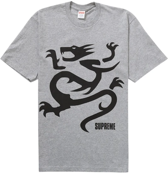 supreme-mobb-deep-dragon-tee-heather-grey