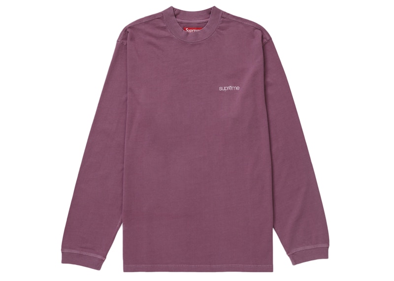 Supreme Mock Neck L/S Top (FW23) Dusty Plum